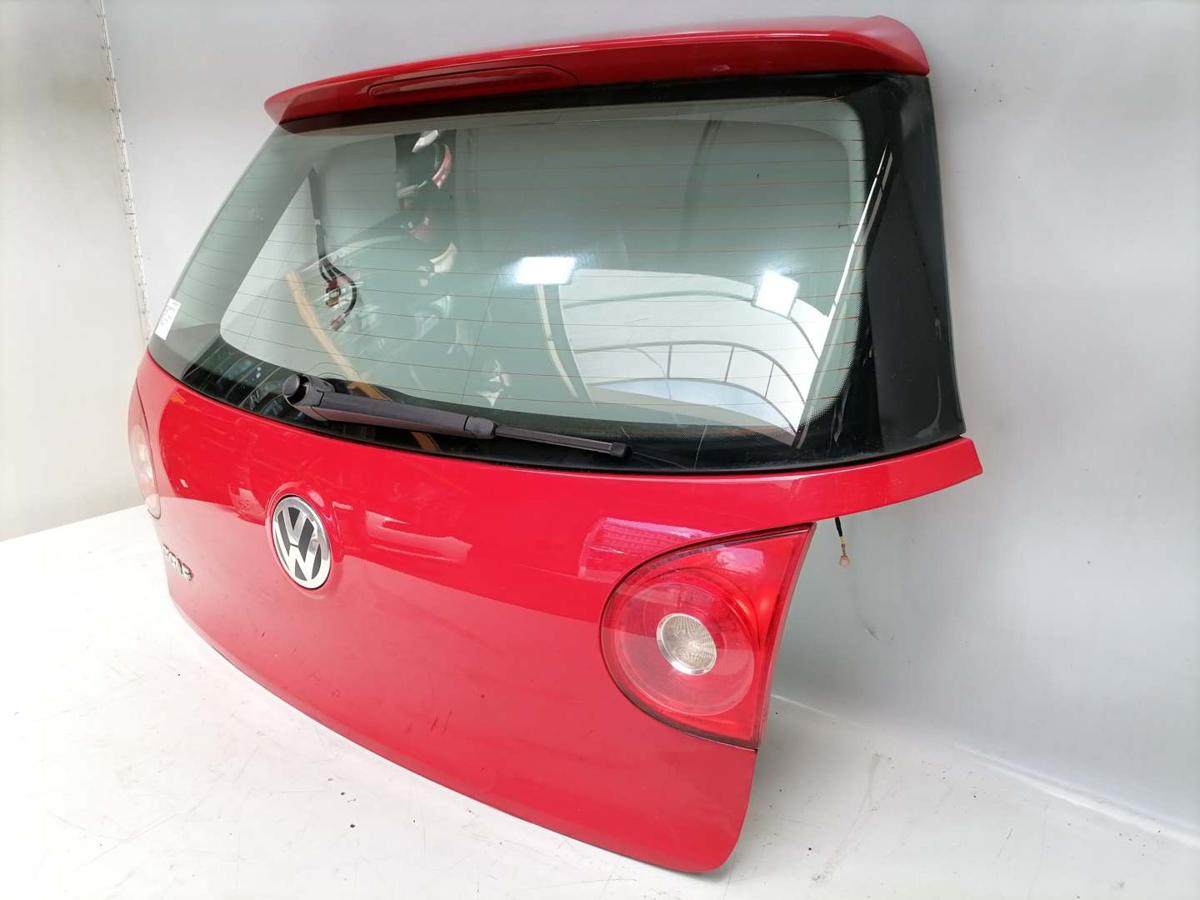 VW Golf 5 original Heckklappe mit Heckscheibe LY3D Tornadorot Fließheck Bj.2004